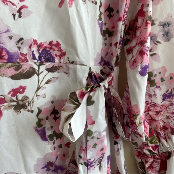 ASOS Parisian Tall floral mini dress size 10 - Picture 12 of 13